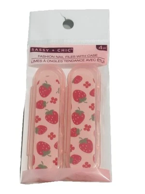 Limas de uñas Sassy Plus Chic Fashion con estuche. Pack de 4  Foto 1 de 3