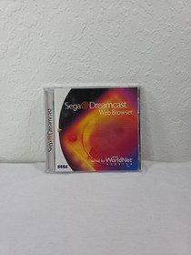 Web Browser CD For Sega Dreamcast Complete CIC Clean Disc