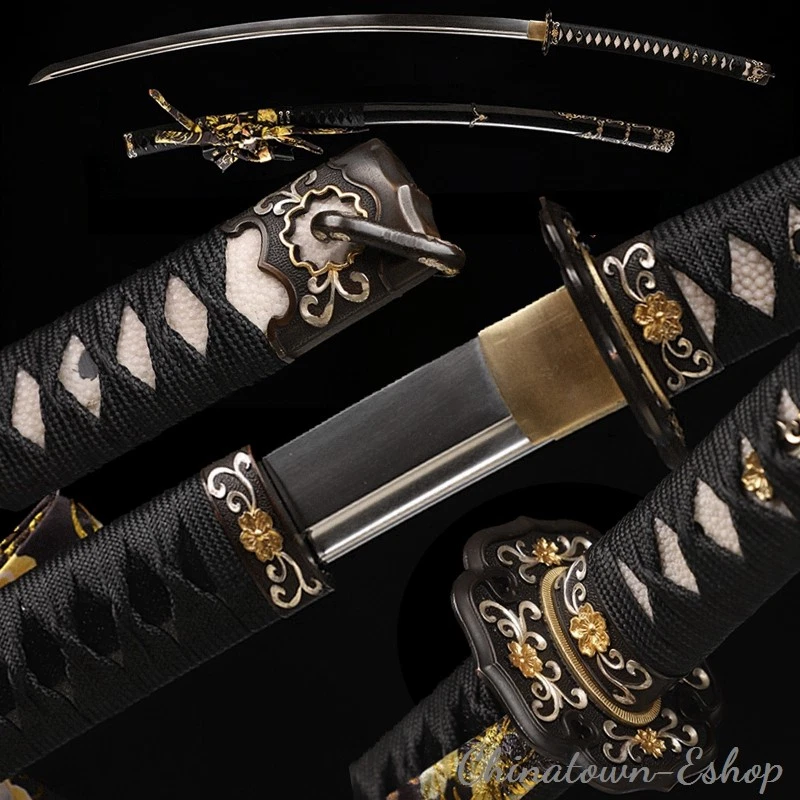 Espada Larga Japonesa Nodachi Katana Odachi 60SI2crva Acero Profundo Sori Afilado #2797 Foto 1 de 4