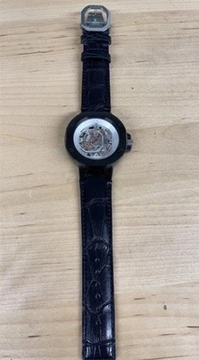 Clerc Icon 8 Hombres Acero Negro Automático Esqueleto I8SKA11 ACERO NEGRO Se vende como está Foto 1 de 4