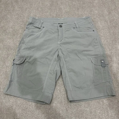 Pantalones Cortos Kuhl Splash Para Mujer 12 (33x11) Gris Carga Elastizados UPF 50 Senderismo Aire Libre Foto 1 de 4