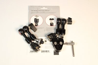 Manfrotto 244 Brazo Micro Fricción con Accesorio Anti Rotación y Abrazadera 2EA Foto 1 de 4