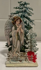 Vintage-Stil viktorianische Weihnachten moderner Druck Gruß Geschenk Postkarte - Bild 1 von 4