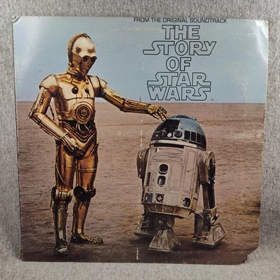 Vintage Star Wars LP The Story Of Star Wars OST 1977 Gatefold T-550 20th Fox - image 1 of 4