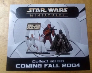 Star Wars Miniatures 2004 Advertisement - Picture 1 of 8