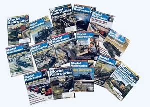 Model Railroader Railroads Train Modeling Magazines LOT 2021-2022 Locomotives - Picture 1 of 10