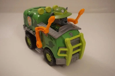 Paw Patrol Rocky's Jungle Спасательный автомобиль + Фигурка Рокки - Изображение 1 из 4