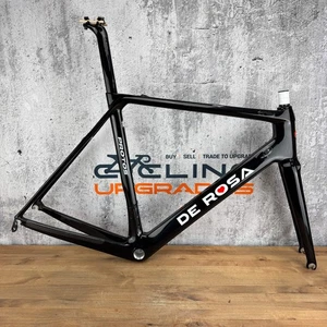 Low Mile! 2020 De Rosa Protos 55cm Rim Brake Carbon Frameset 700c 1729g - Picture 1 of 12