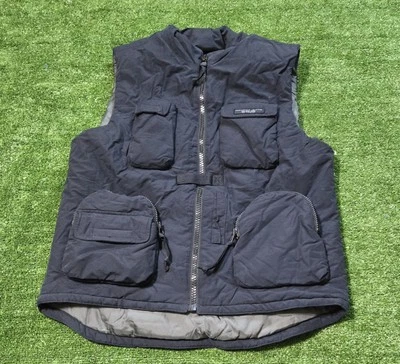 Chaleco Vintage Nautica Puffy Cremallera GRANDE Foto 1 de 4