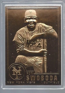 Ron Swoboda 2001 Danbury Mint Sealed 22 kt Gold Card # 137 - Picture 1 of 1