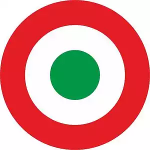 Tricolor Aeronautico Ita - Aufkleber-Deko Auto Motorrad Haus Fahrzeuge allgemein - Bild 1 von 1