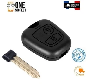 Boîtier Coque télécommande clé plip compatible citroën C1 C2 C3 Saxo /Xsara/pica - Imagen 1 de 4