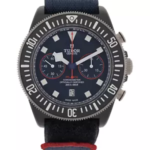 2024 Tudor Pelagos FXD Chrono Alinghi Red Bull 25807KN Blue Men's Watch Full Set - Picture 1 of 11