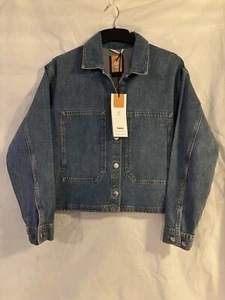 timberland Ladies Denim Jacket BNWT Size M - Picture 1 of 8