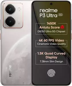 realme P3 Ultra 5G (White 256GB 8GB RAM) Dimensity 8350 Ultra Global Version - Picture 1 of 11