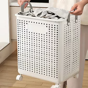 14.8*8.7*19.7inch Household Dirty Clothes Hamper Free Standing Clothes Basket - Picture 1 of 21