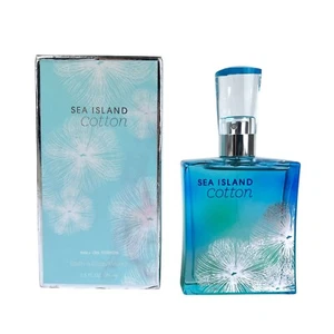 Bath & Body Works Sea Island Cotton Eau De Toilette Spray 2.5 oz New In Box RARE - Picture 1 of 12