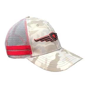 Aviaction Crew Baseball Cap Trucker Camouflage Sand and Ash Colour Mesh Unisex - Picture 1 of 5