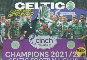 MOTD-PÓSTER 2022-FOTO EQUIPO CELTA-CAMPEONES DE ESCOCIA - Imagen 1 de 1