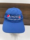 Dunbrooke Pepsi NFL Official Soft Drink Blue Strap Back Hat Sports Cap Football