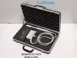 SIEMENS EC-10C5 Endocavity Ultrasound Transducer Probe w/ Case (USED). - Picture 1 of 22