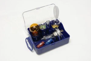 Halogen headlight taillight bulb spare kit box Autolampen NARVA # 98447 H7 12V - Picture 1 of 2