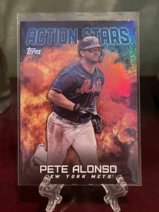 Pete Alonso 2023 Topps Update BLUE PARALLEL Action Stars #AS-13 New York Mets - Picture 1 of 2