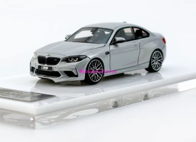BZMW 1:64 Silver M2 Competition Coupe Sports Model Diecast Resin Car - Image 1 of 4