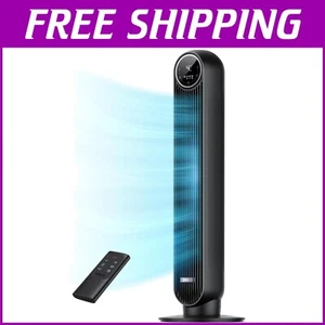 Portable 36-Inch Tower Fan with 25ft/s Airflow - Ideal for Bedroom & Living Room - Picture 1 of 10