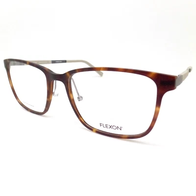 Flexon EP8004 246 Mate Tortuga Beige 55mm con Almohadillas Nariz Nuevos Marcos Auténticos Foto 1 de 4