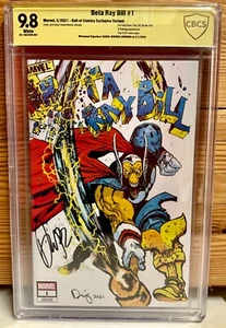 Marvel- Beta Ray Bill #1 (2021) CBCS 9.8 D.W. Johnson Signed Exclusive Homage - Picture 1 of 2