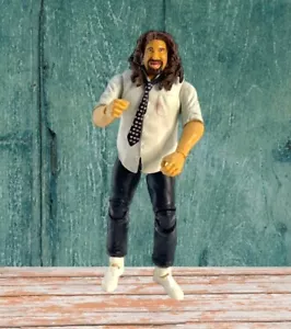WWE Mattel Elite Mick Foley 2011 Legends Flashback Wrestling Modellino LEGGERE - Foto 1 di 11