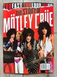 2023 Story Of MOTLEY CRUE 360 Media Special Edition TOMMY LEE Nikki Sixx VINCE N