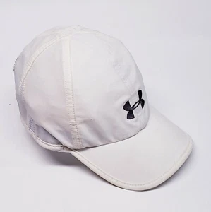 Under Armour UA Women's Running Cycling - Shadow - Cap Hat- White Strapback OSFA - Picture 1 of 4