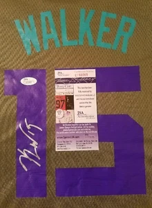 Kemba Walker Signed (Hornets) Salute To Service Jersey Size XL in person. JSA  - Picture 1 of 3