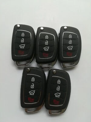Carcasa de llave remota 5*OEM para Hyundai Tucson Santa fe ix45 Sonata i40 2012-2019 Foto 1 de 4