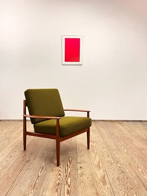 Mid Century Modern Lounge Sessel, Danish Design Teak Easy Chair Grete Jalk, 1950 - Bild 1 von 4