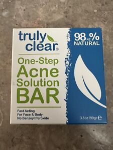 Truly Clear One-Step Acne Solution Blemish Bar Face & Body Salicylic Acid NIB