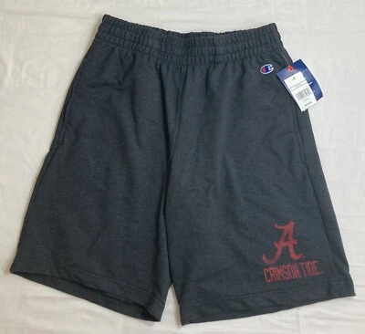 Champion Alabama Crimson Tide Athletic Shorts Men's Medium Dark Grey , NCAA - Image 1 of 4