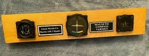 Zweiter Weltkrieg magnetische Kompassanzeige Vintage Messgeräte - Bild 1 von 8