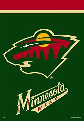 Minnesota Wild House Flag Hockey Licensed 28" x 40" Cover