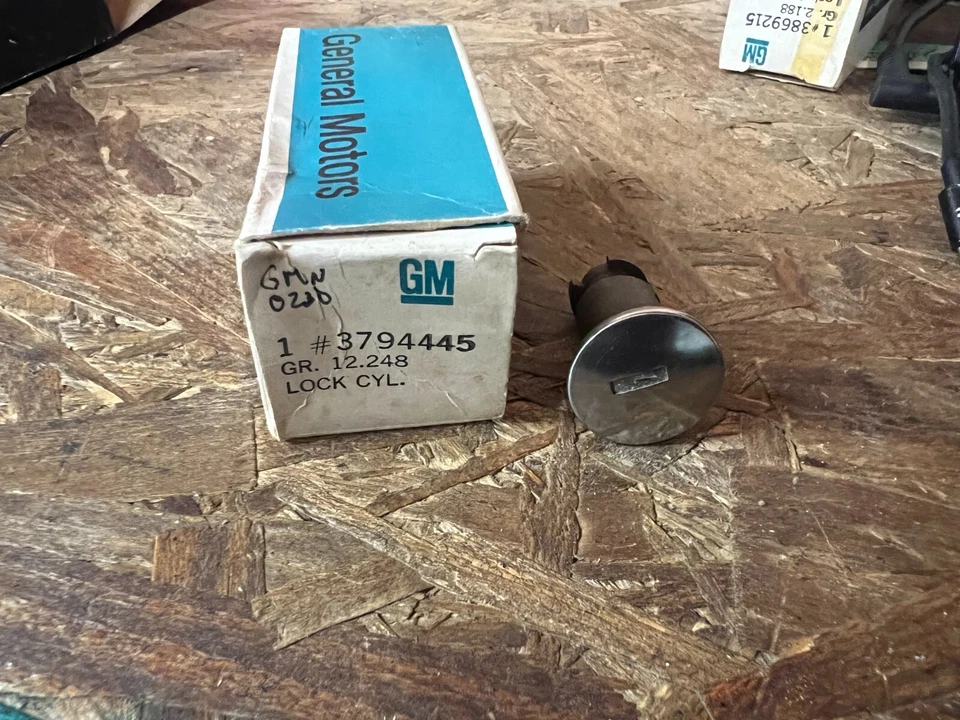 1963 1964 1965 1966 Pontiac Chevelle Oldsmobile F 85 NOS Tail Gate Lock 3794445 - Image 1 of 1