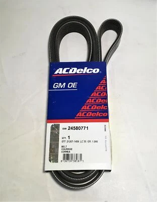 Cinturón Serpentine Duramax 2016-2021 Colorado Canyon 2.8 nuevo GM # 24580771 Foto 1 de 3