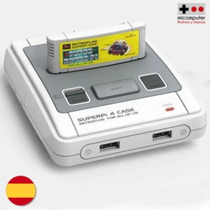Caja Retroflag SuperPi 4 estilo Super Nintendo Raspberry Pi 4.Case carcasa Super - Imagen 1 de 7