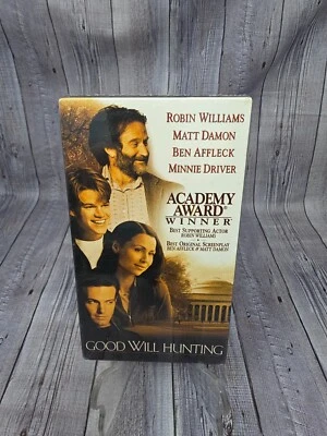 Good Will Hunting VHS Brand New Sealed Movie Robin Williams BVHV Watermark NRMNT - Image 1 of 4