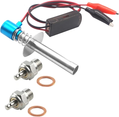 6V-24V RC Glow Plug Starter Igniter for 1/8 1/10 Nitro Model Car Buggy Boat - Image 1 of 4