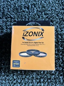 iZonix IZ67FLK Pro Series HD 3 Pc Digital Filter Set for 67MM (#81) - Picture 1 of 3