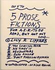 Lucy Lippard 5 ProseFictions (Paperback)