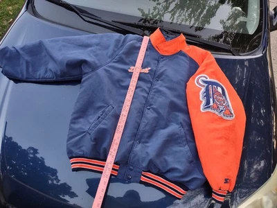 1990s Starter Diamond Collection Detroit Tigers  Mens Size XL Jacket Made In USA - Image 1 of 4