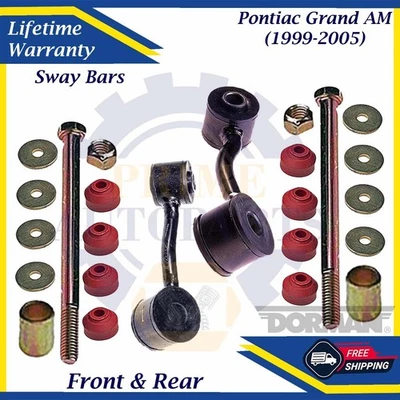 Barras oscilantes dianteiras e traseiras OEM Dorman para 1999-2005 Pontiac Grand AM Lifetime Warran - Imagem 1 de 4